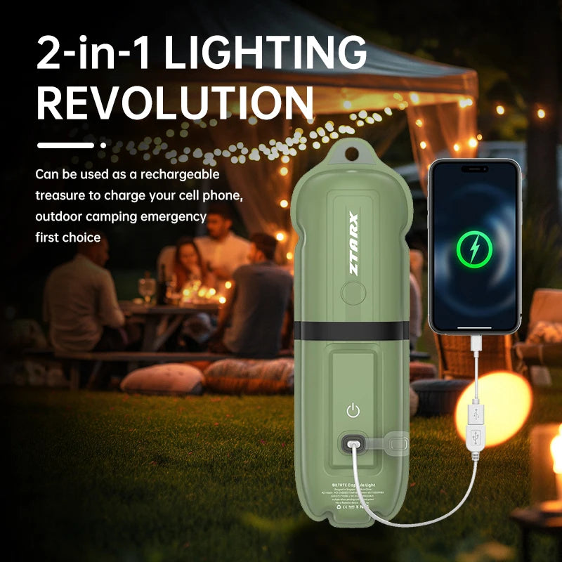 CrownQu B30 &ndash; Versatile 2-in-1 LED Lamp