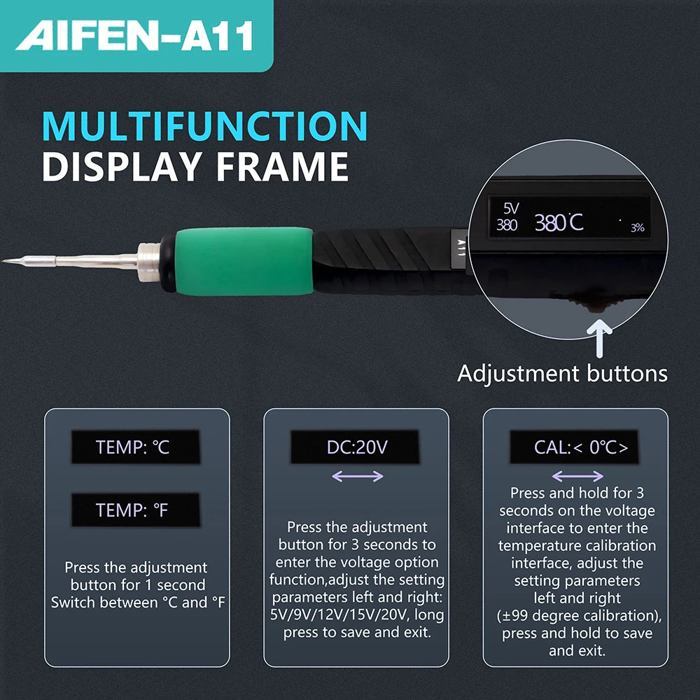 AIFEN A11 USB Soldering Station &ndash; Portable Cell Repair Tool