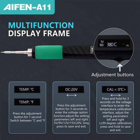 AIFEN A11 USB Soldering Station &ndash; Portable Cell Repair Tool