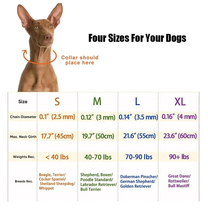 NoEnName_Null Adjustable Prong Dog Training Collar with Quick Release Buckle &amp; Nylon Cover