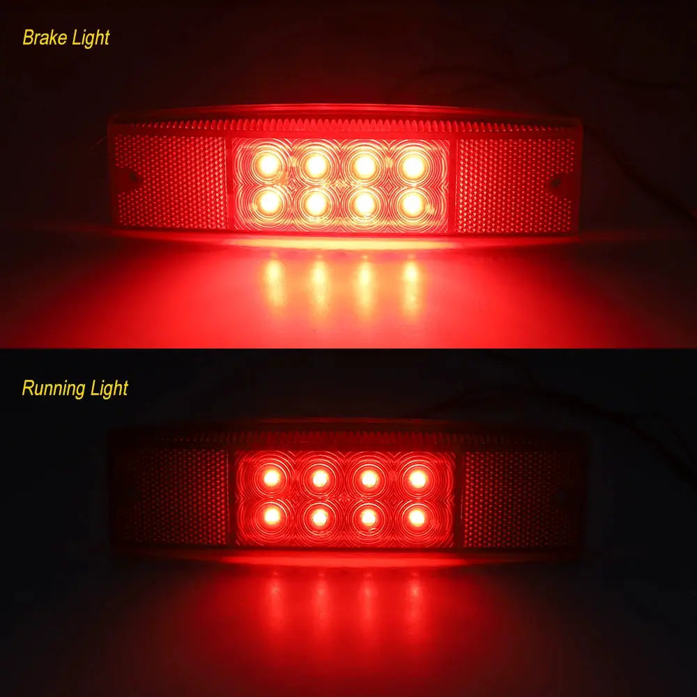 1 Pair Rear Brake Light LED Tail Light for Polaris Ranger 400 500 570 800 EFI MIDSIZE Accessories Replace #2411450 by InterCyprus Trading Ltd