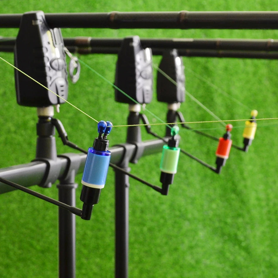 Hirisi 2 Pack Karper Alarm Swingers RVS Pol Drop Off