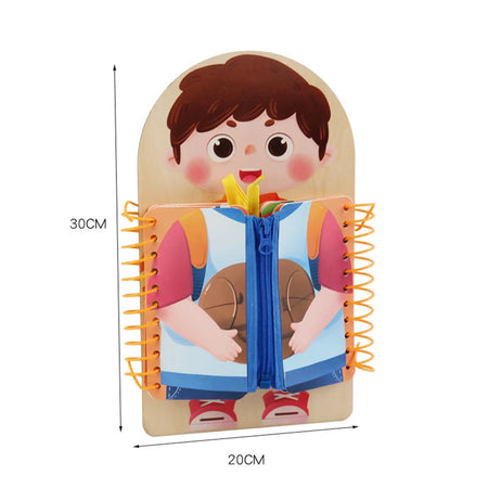 Kids Busy Book Montessori Toys &ndash; Fine Motor Skills Training BZS20049 B