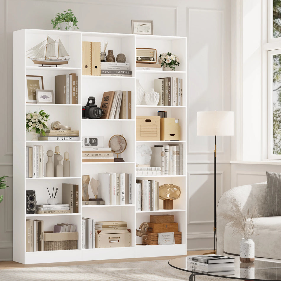 Getone 17 Compartimenten Boekenplank 149x23,5x188cm Opslag