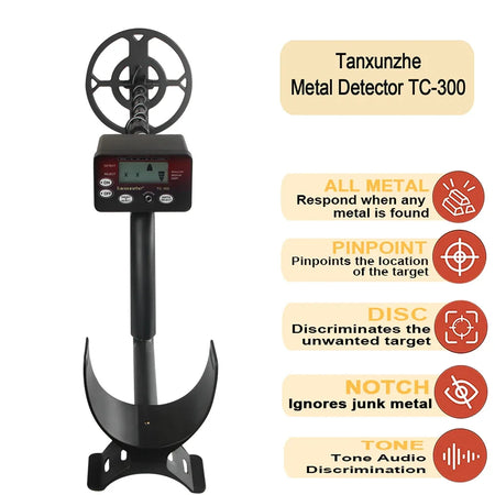 TC-300 &ndash; High Sensitivity LCD Display With Pinpointer