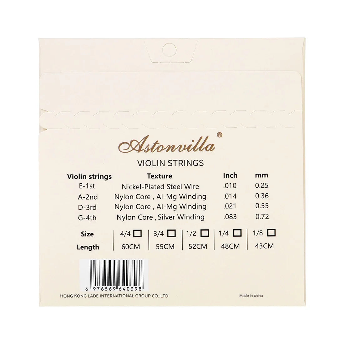 Astonvilla AV33 &ndash; Nylon String Set Performance Grade