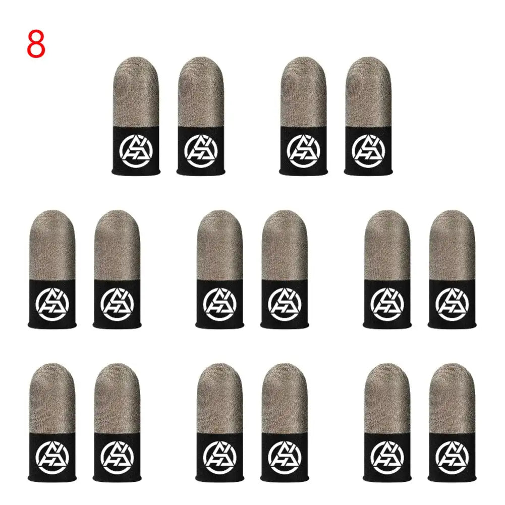 Luminous Fingertips Breathable Finger Sleeve For PUBG Mobile 8 Pairs