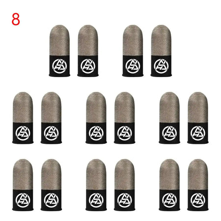 Luminous Fingertips Breathable Finger Sleeve For PUBG Mobile 8 Pairs