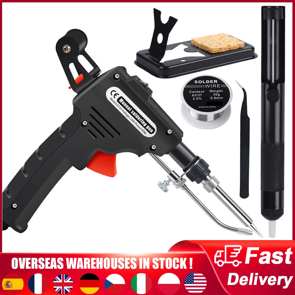 60W Portable Electric Soldering Iron for Tin Welding Tool