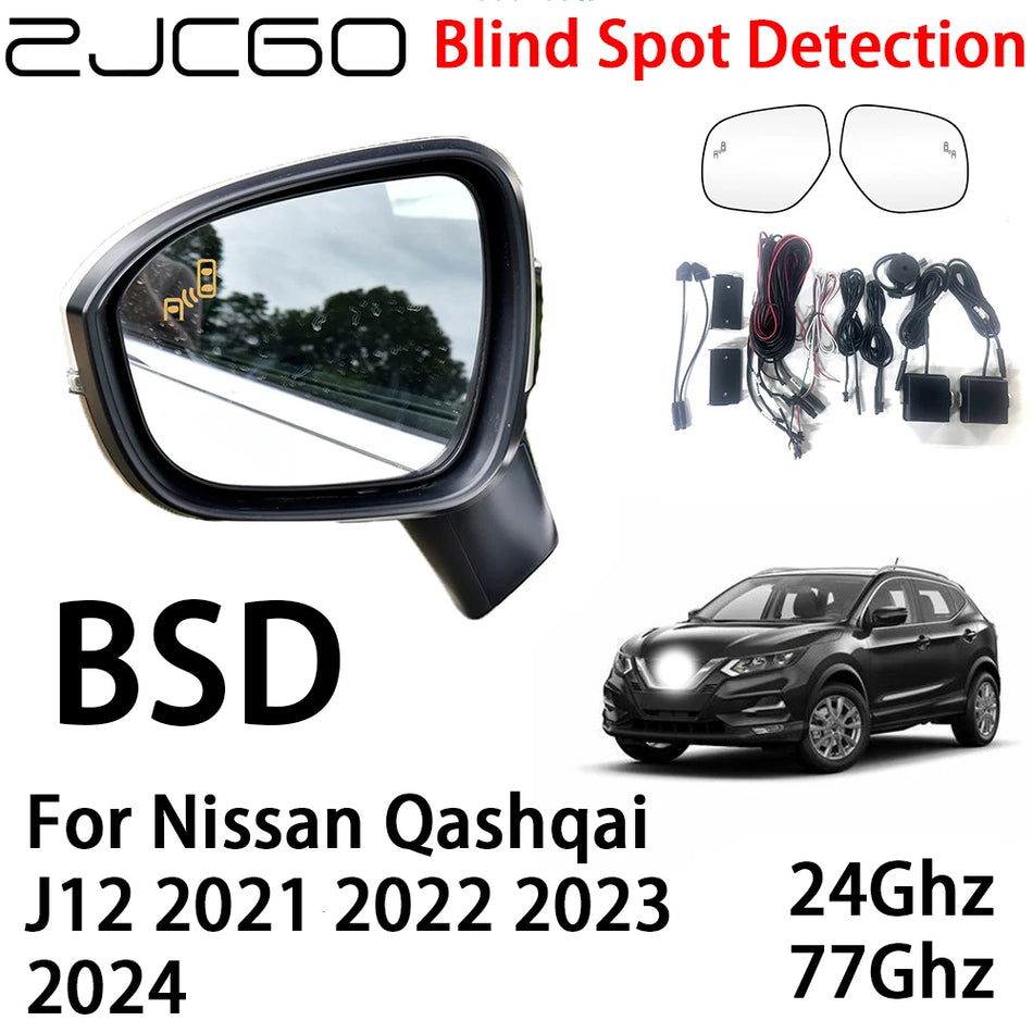 Nissan Qashqai J12 BSD Radarhoiatussüsteem Pimedate Punktide Tu vastusega