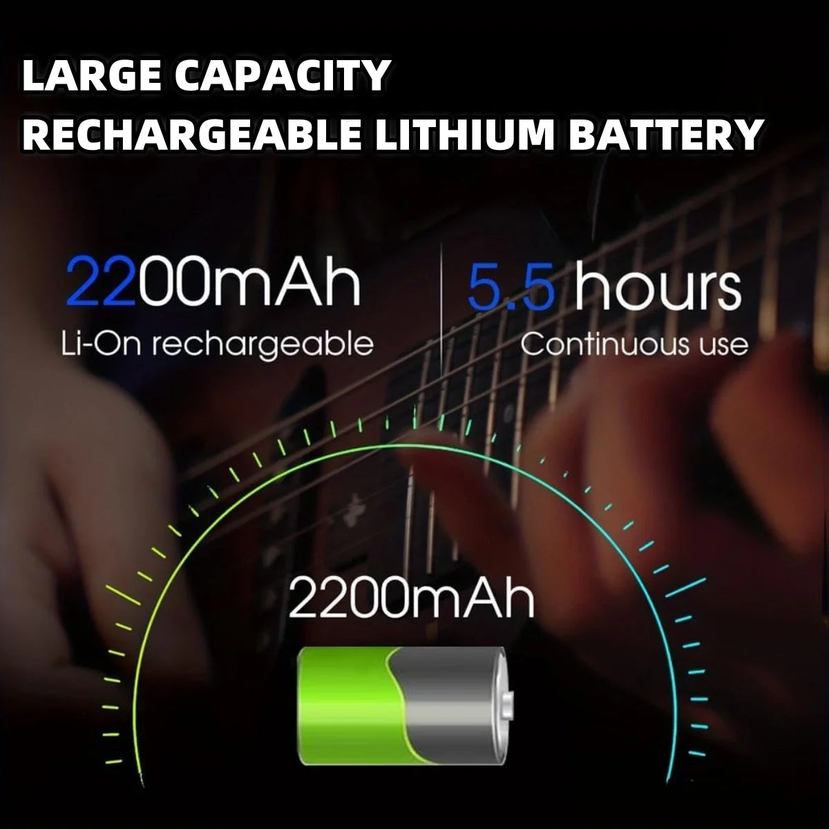 AROMA TG-08 10W Portable Electric Guitar Amp &ndash; 5 FX Drums