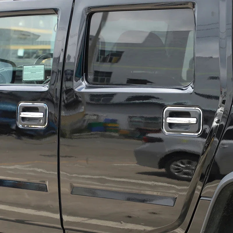 Yttersida handtagsram i rostfritt stål för Hummer H2