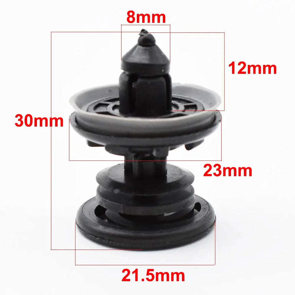 10x Interior Door Trim Panel Card Clips For VW Volkswagen Touran Tiguan Golf Passat Polo Car Plastic Rivets Fasteners by InterCyprus Trading Ltd