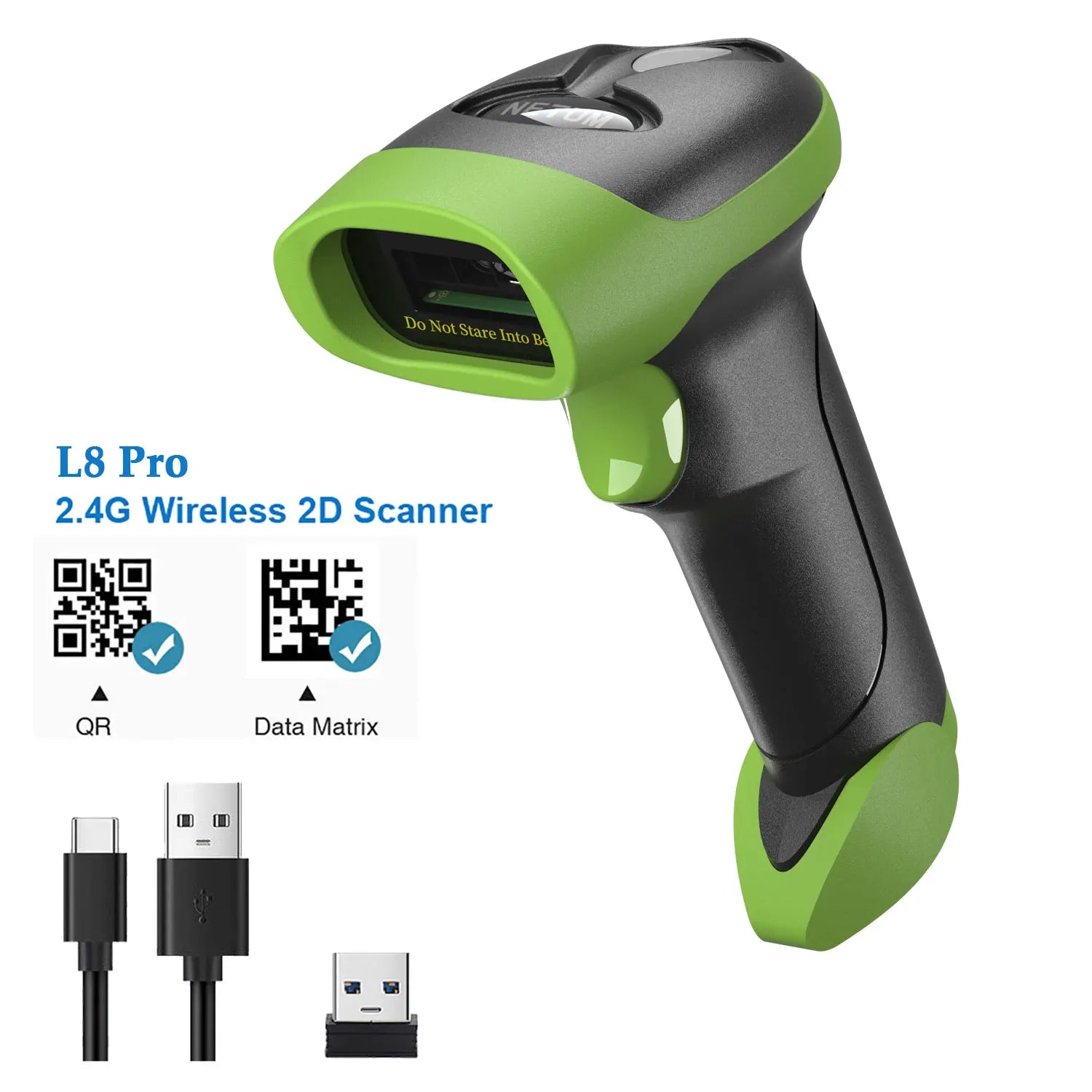 NETUM L8BL Bluetooth 2D Scanner L5 QR Reader &ndash; Fast Scan L8Pro Wireless 2D