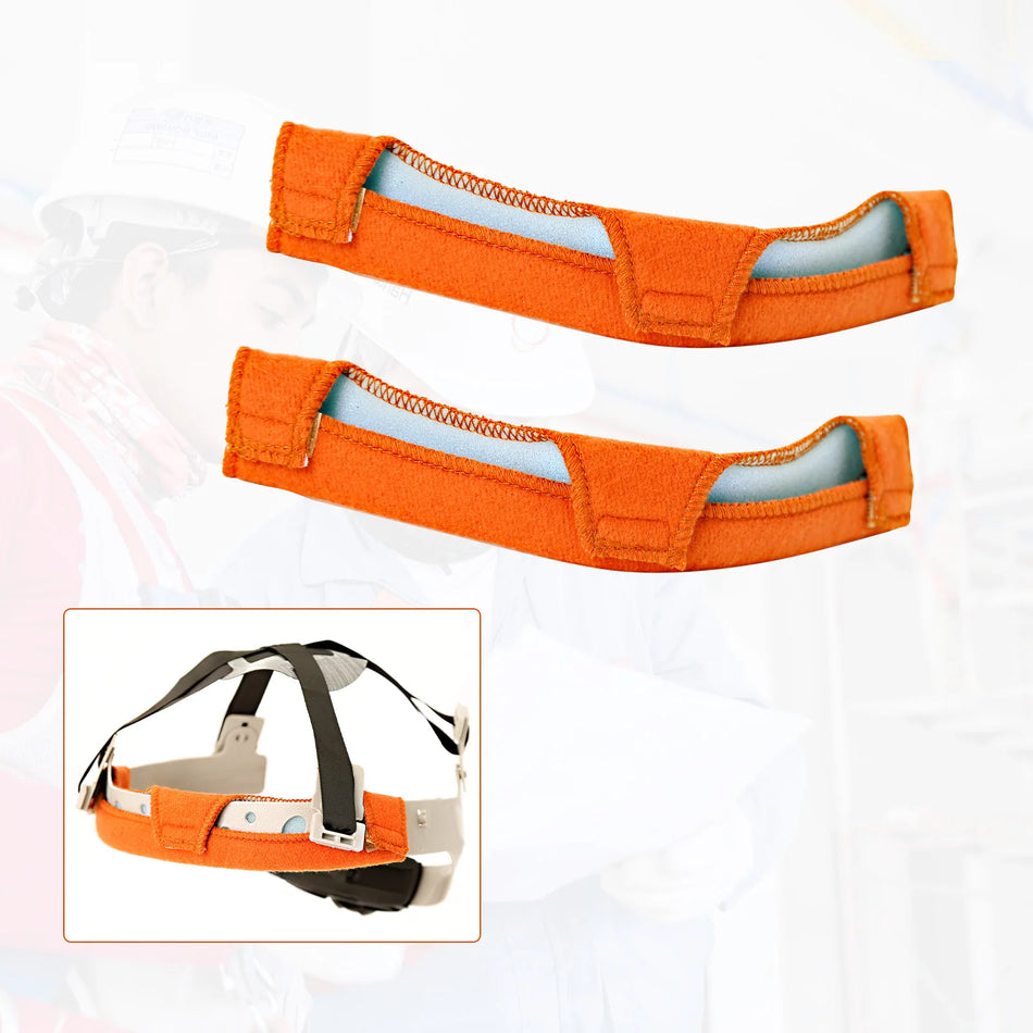 Universal Safety Helmet Sweatband &ndash; Washable Cotton Liner