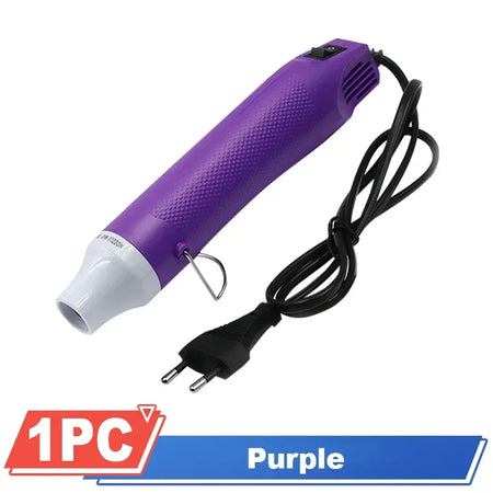Hot Air Gun 220V - Soldering Temperature Up To 200C Purple
