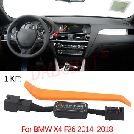 For BMW 1 2 3 4 5 6 7 X2 X3 X4 X5 X6 F20 F30 F07 F10 Car Automatic Stop Start Engine System Off Cable Plug and Play Eliminator by InterCyprus Trading Ltd