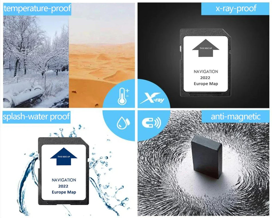 Europe Navigation SD MAP GPS IVECO Stralis HiWay - 16GB