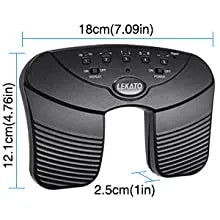 Lekato Bluetooth Page Turner Pedal &ndash; Wireless Rechargeable