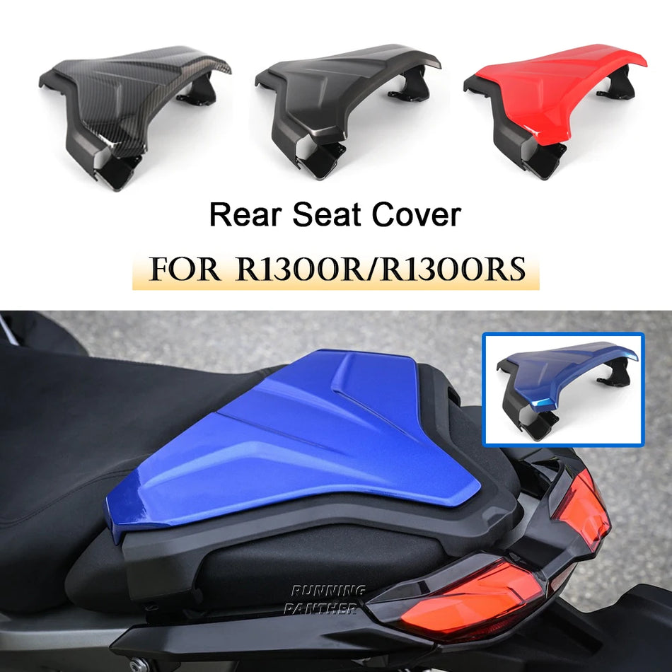 Rear Passenger Cowl Seat Back Cover Carbon Fiber for BMW R1300R/R1300RS