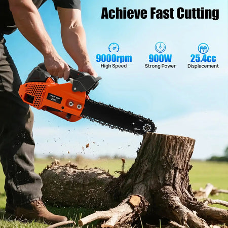 900W Gasoline Chainsaw &ndash; Top Handle Portable Power