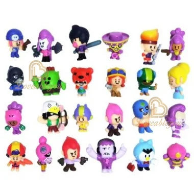24pcs Anime Mini Figures Accessories Charms &ndash; Collectible AGBW062