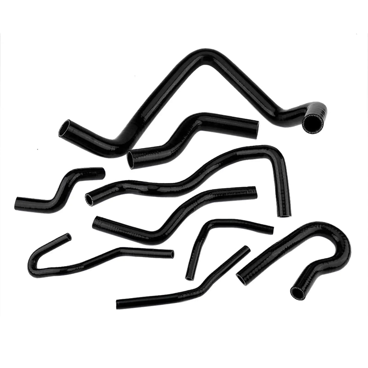 9pcs Red Silicone Auto Radiator Hose Kit for Civic D15 D16 SOHC EG/EK 1992‑2000 by InterCyprus Trading Ltd