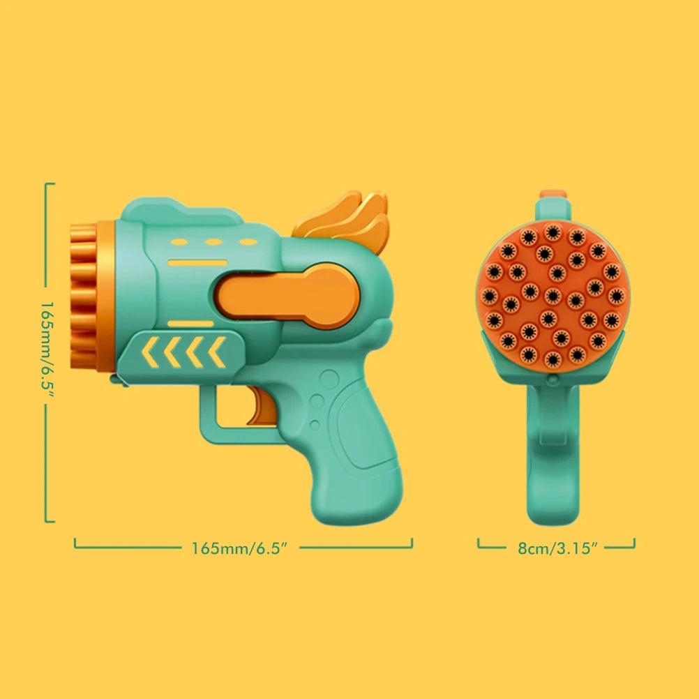 29 Holes Bubble Gun Toy For Kids Girls &ndash; No Spill Design