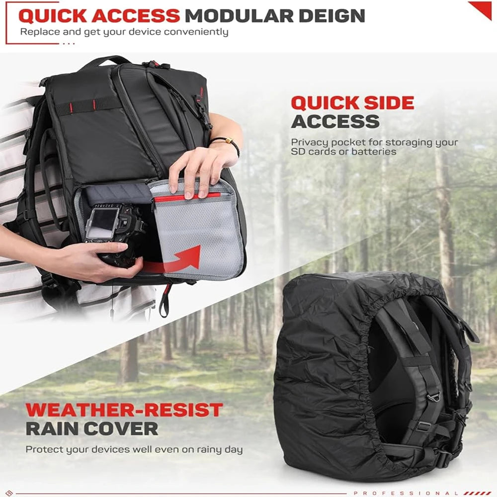 IFOOTAGE Beave BV-R35 Rolling Camera Bag &ndash; Wheeled Design