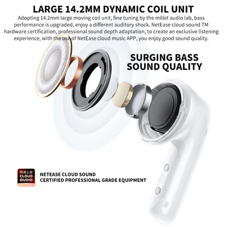 Xiaomi Redmi Buds 6 Vitality Edition Bluetooth 5.4 Earphones with Noise Reduction and 30H Battery Life