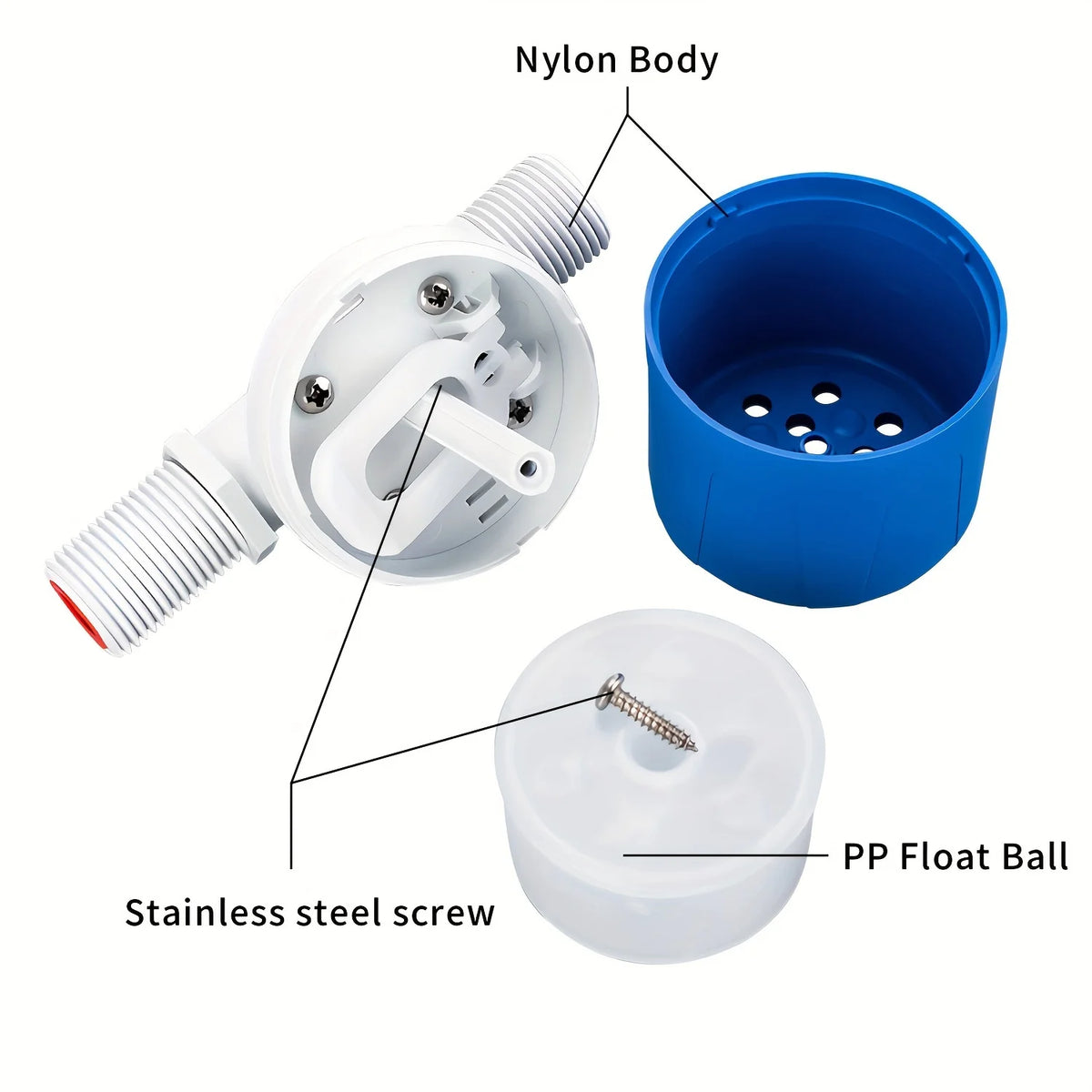 1/2 Inch Fully Automatic Water Level Control Float Valve &ndash; Hassle-Free Water Management