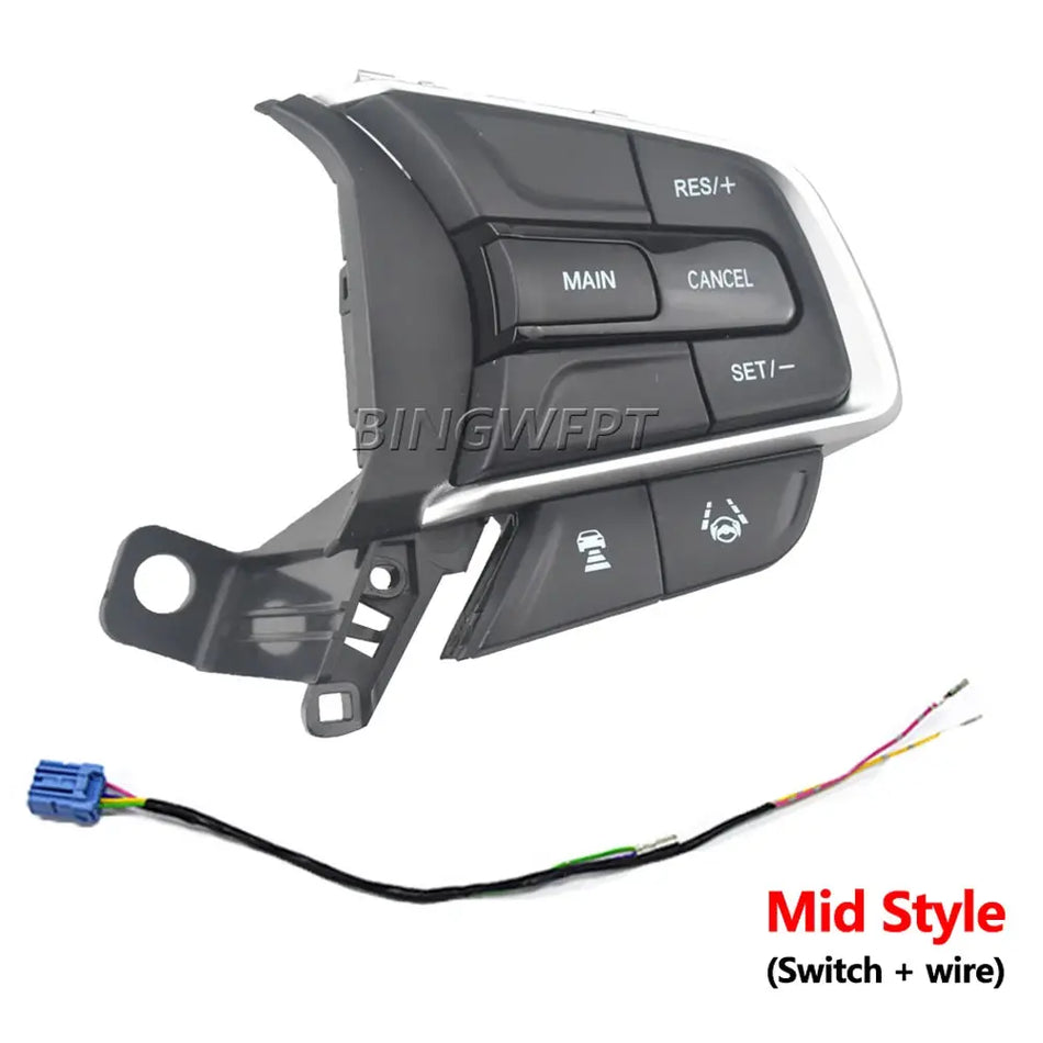 Steering Wheel Buttons Cruise Control Switch Right Side With Backlight For Honda Accord No.10th 2018 2021 2022 Car Accessories by InterCyprus Trading Ltd