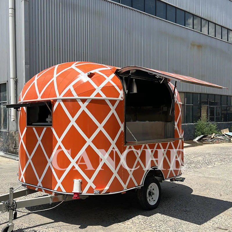 CC-AC1 &ndash; Stainless Steel Mobile Food Trailer for Catering