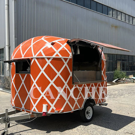 CC-AC1 &ndash; Stainless Steel Mobile Food Trailer for Catering