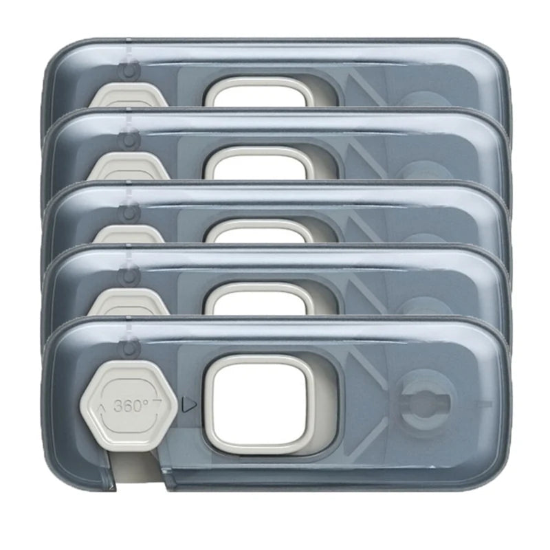 New Home Refrigerator Lock &ndash; Multi-Function Child Safety Solution 5 Pcs