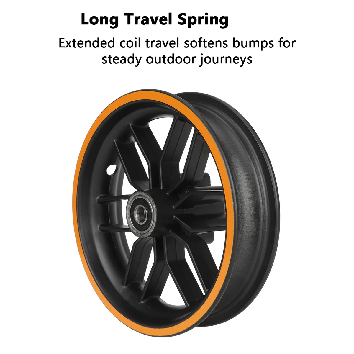 KukirinG2Max Front Wheel Hub &ndash; Durable Outdoor Performance