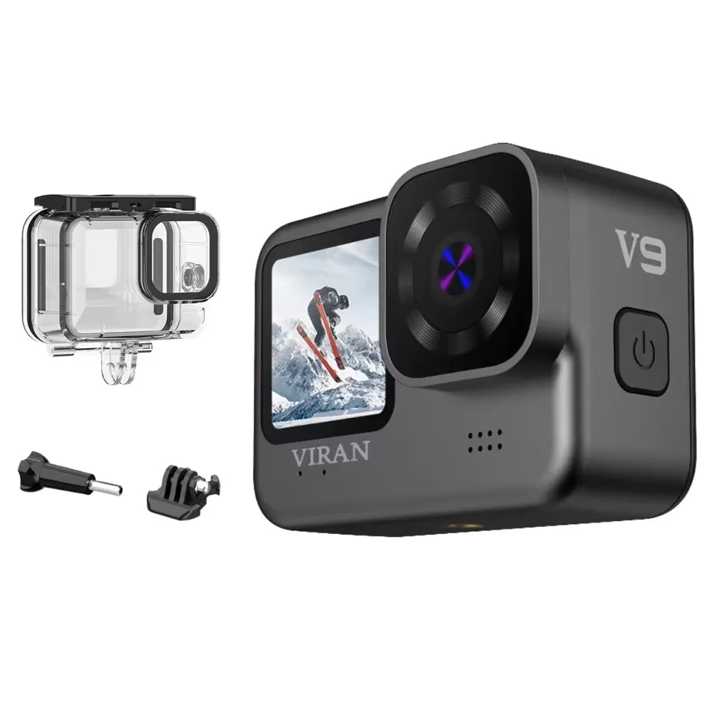 NEW CERASTES V9 4K WiFi Action Camera &ndash; Waterproof with Remote Control V9-B / 64G