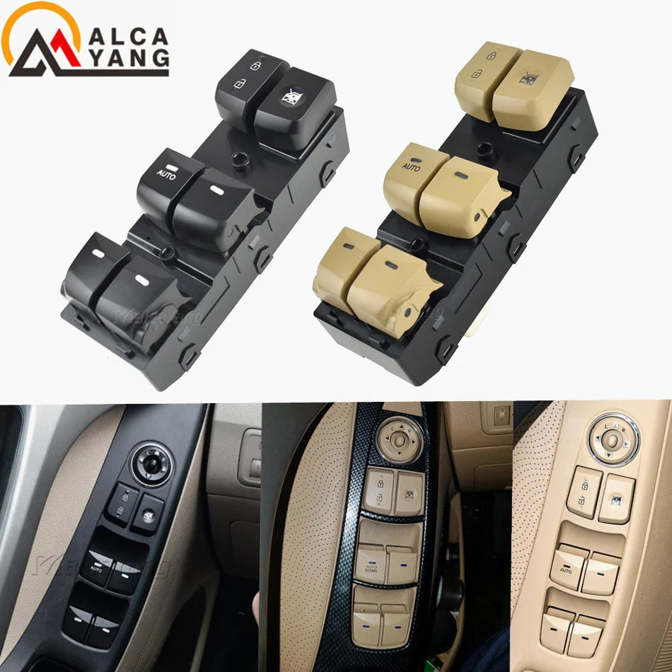 Electric Power Window Master Switch ABS for Hyundai Elantra 2012-2016