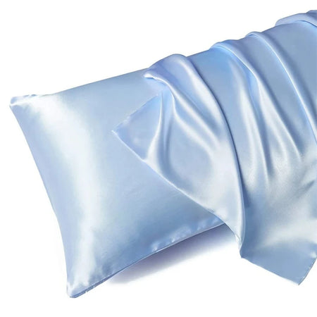 Mulberry Silk Pillowcase &ndash; Luxurious Comfort and Eco-Friendly Design Sky Blue / 1PCx51x66cm(20x26in)