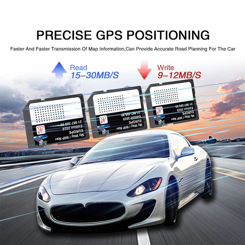 Citroen MyWay Morocco Map Update 2025 &ndash; 16GB Card Included