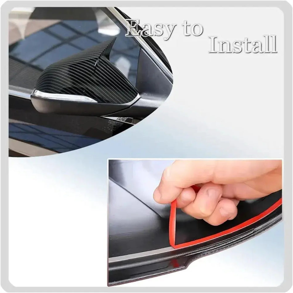 Plastic Side View Mirror Cover For Hyundai Sonata 2015-2019 by InterCyprus Trading Ltd