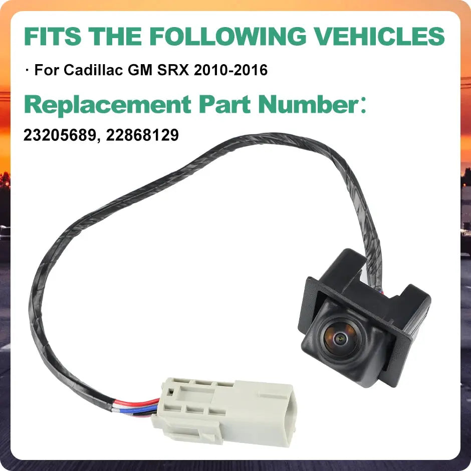 GreenYi Car Rear View Camera Park Assist For Cadillac GM SRX 2010-2016 23205689 22868129 Tailgate Backup Reverse by InterCyprus Trading Ltd