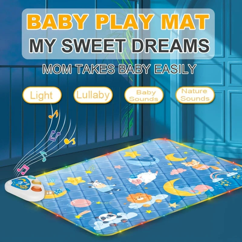 70x100CM Baby Play Mat &ndash; Musical Crawling Floor Mat Default Title