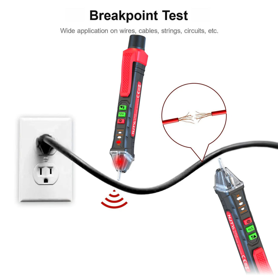 Live Wire Detector And Circuit Breaker Finder Voltage Test Pen T03
