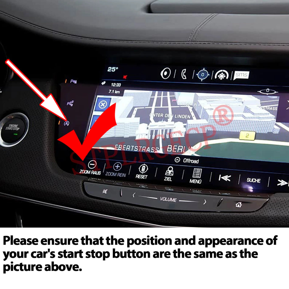 Interruptor de Apagado de Arranque y Parada Automático para Cadillac CT6 2016 2017 2018