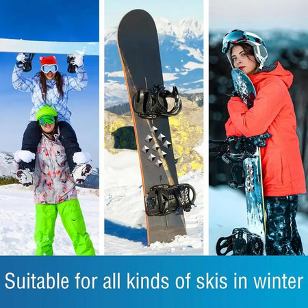 Snowboard Stomp Pads Set &ndash; Anti Skid Grip For Snowboarding