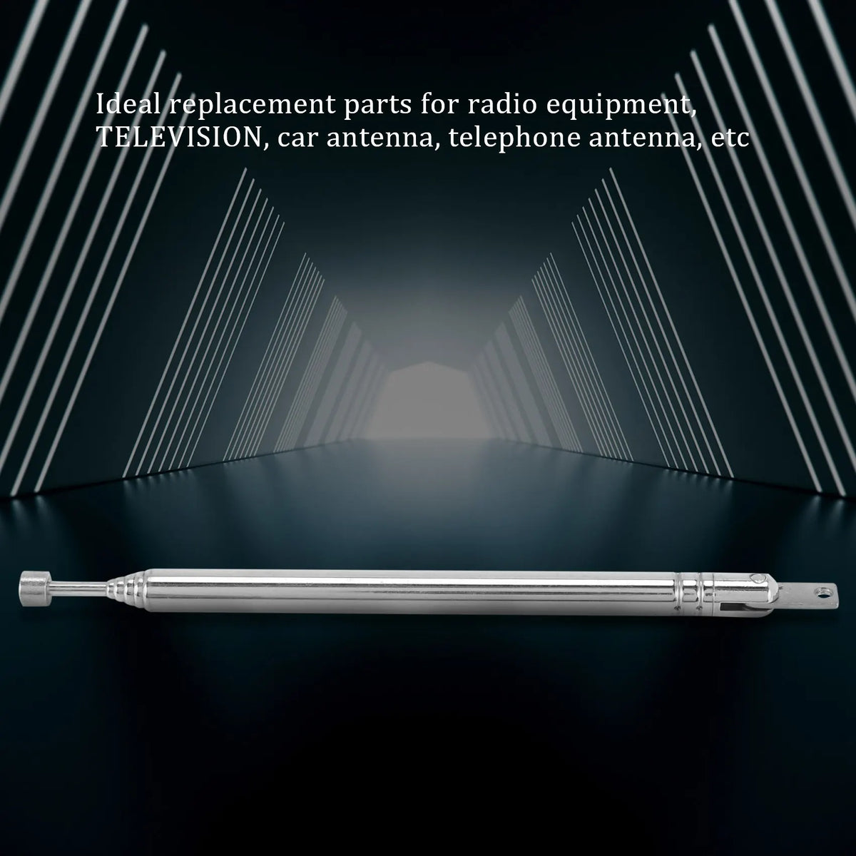 Replacement 39cm 6 Sections Telescopic Antenna &ndash; Heavy Duty