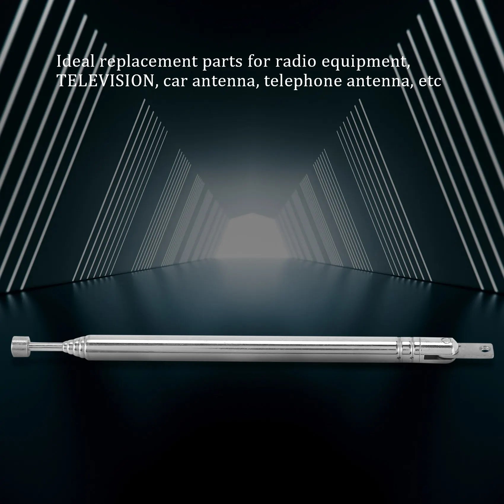 Replacement 39cm 6 Sections Telescopic Antenna &ndash; Heavy Duty