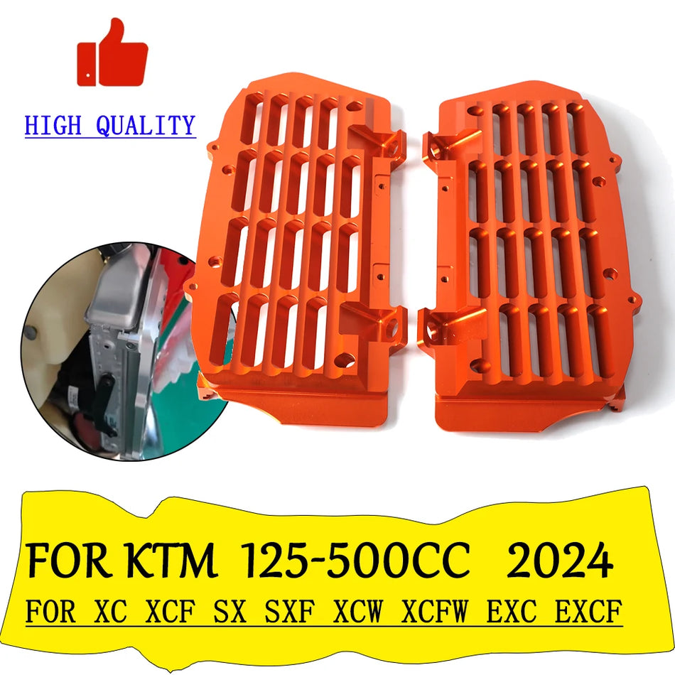 KTM Radiatorbeschermingsrooster voor XC SX SXF EXC, Aluminium