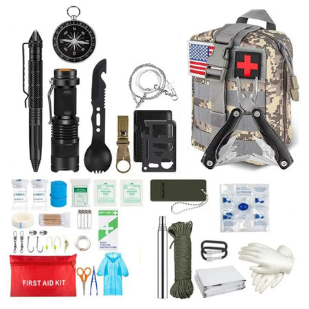 Survival First Aid Kit IFAK Adventures Bag &ndash; All Weather